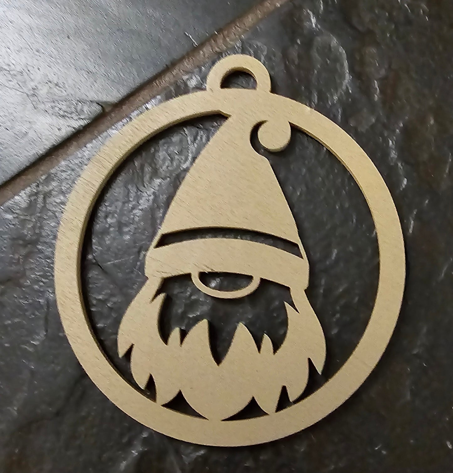 Gnome Santa Ornament